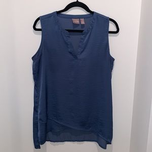 Chico’s Sleeveless Asymmetrical Blouse
